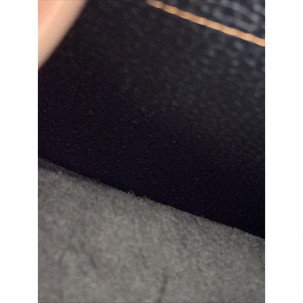 Vintage Dooney & Bourke Black Pebble Finish Leather Shoulder Bag Handbag